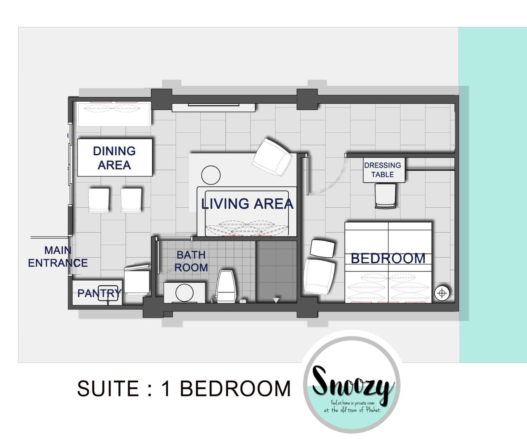 Snoozy Guesthouse Phuket Ngoại thất bức ảnh